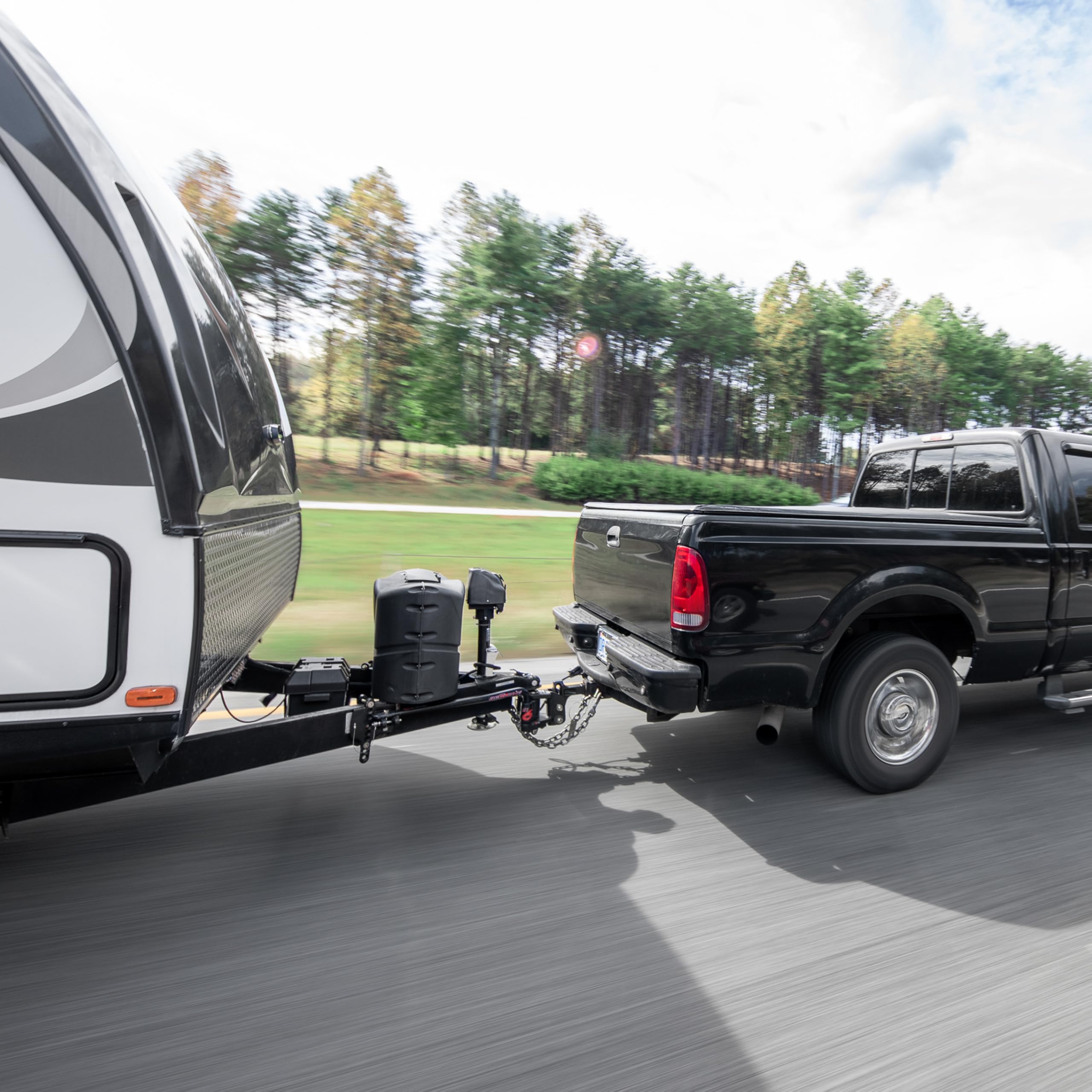 EAZ-Lift Camco ReCurve R6 RV/Camper Weight Distribution Hitch Kit - Features Premium Adaptive Sway Control - Includes 2-5/16” Hitch Ball w/15,000lb Max Rating - 1,000lb Max Tongue Weight (48783)