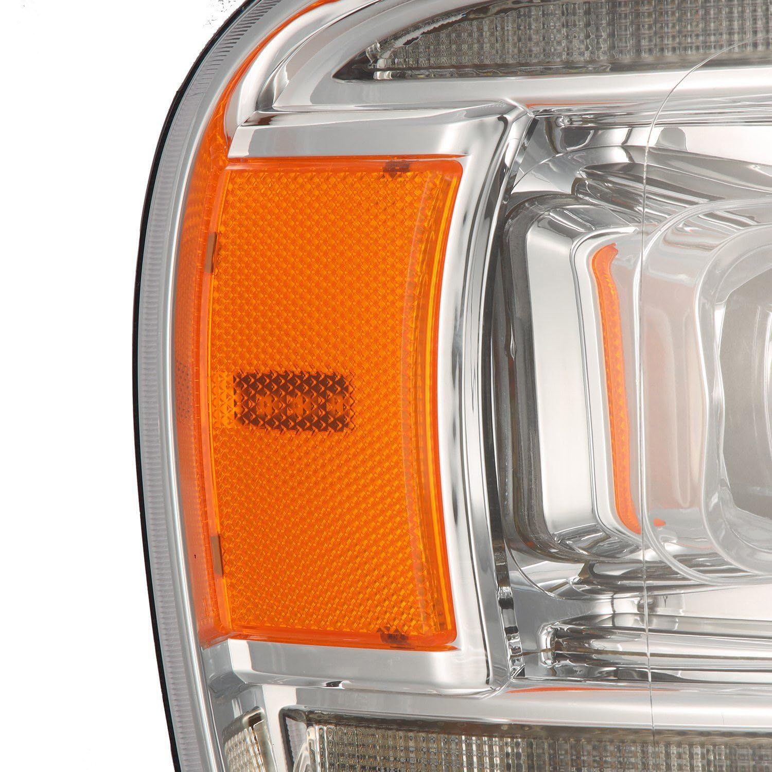 NOVA LED Proj Headlights AlphaRex 02-05 Dodge Ram 1500 Plank Style Chrome w/Activ Light/Seq Signal