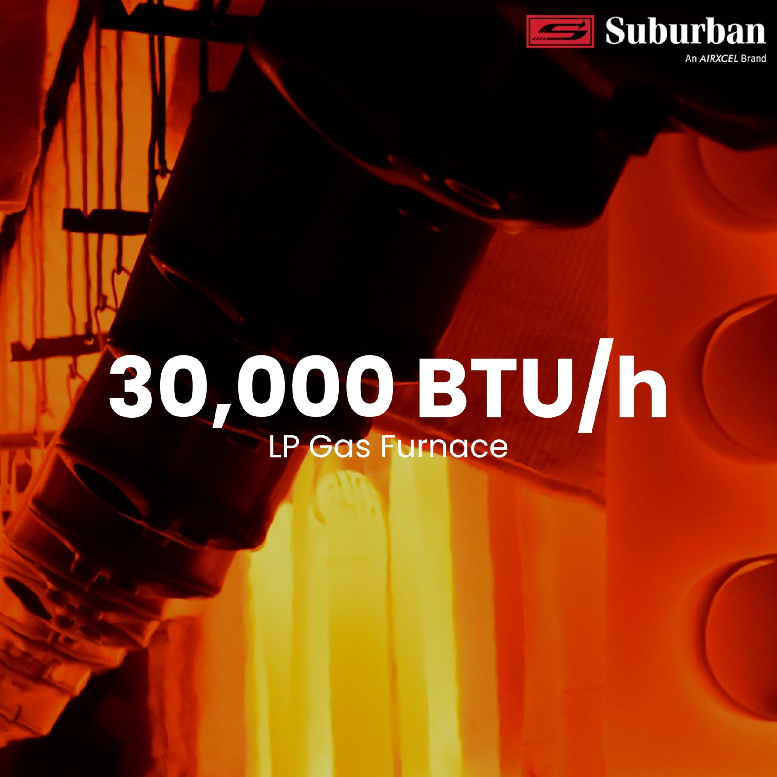 Suburban SF Series Low Profile Ducted Furnace SF-30VHQ 30,000 BTU/h LP Gas Model 2577A