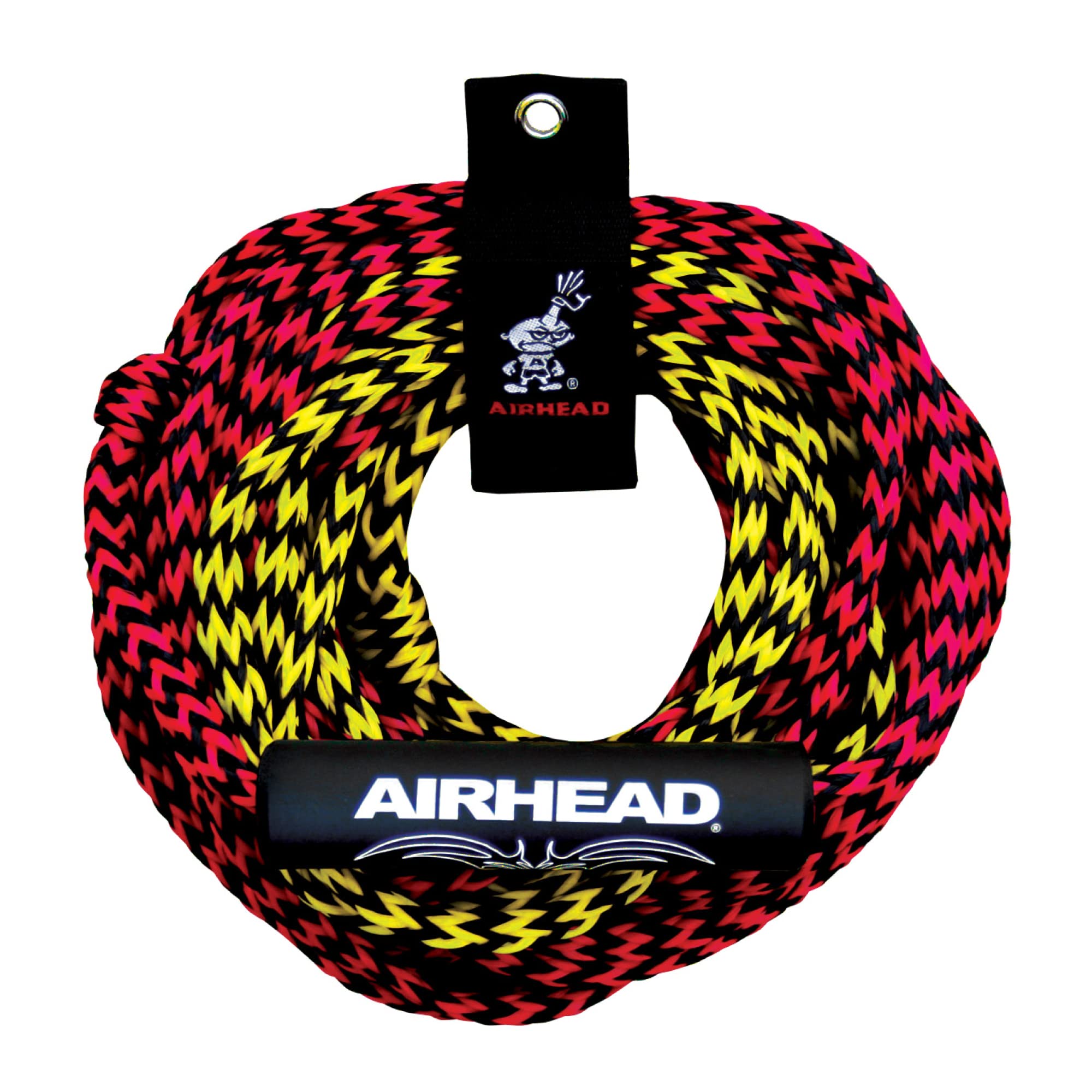 2 Section Airhead Tow Rope, 1-2 Rider Towable Tubes, 60-Feet, 2,375 Break Strength