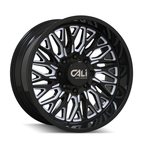Crusher CALI OFF-ROAD 9118 Gloss Black Milled 22X10 8-170 -19MM 125.2MM