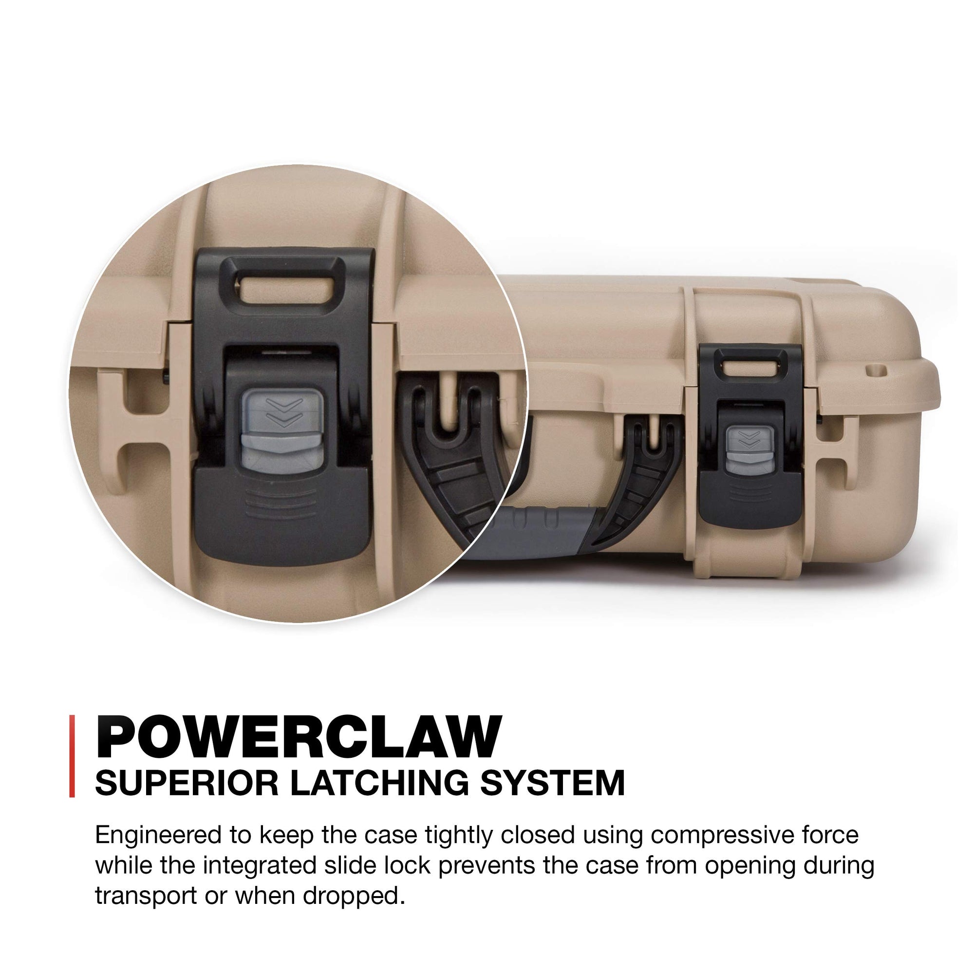 DJI Mavic Mini 2 Fly More w/foam insert Nanuk Case - Tan 910-MAVM20