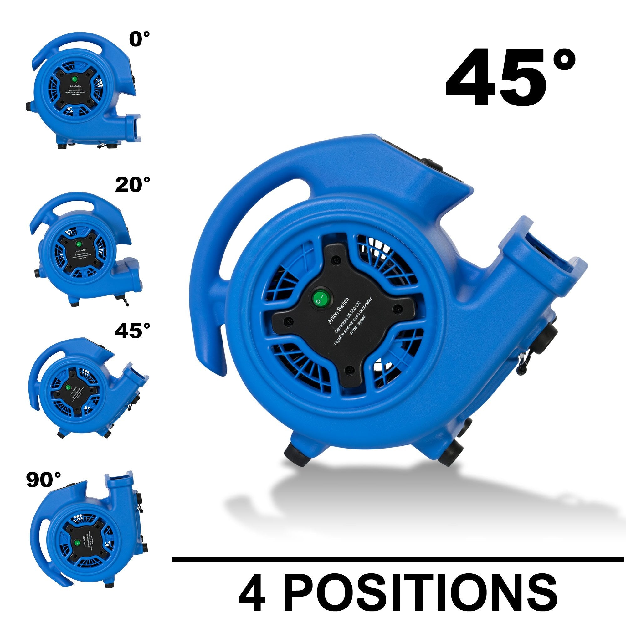 Freshen Aire XPOWER P-150N Scented Air Mover Fan + Ionizer for Immediate Scenting, Cooling, Ventilating, & Drying of Large Areas
