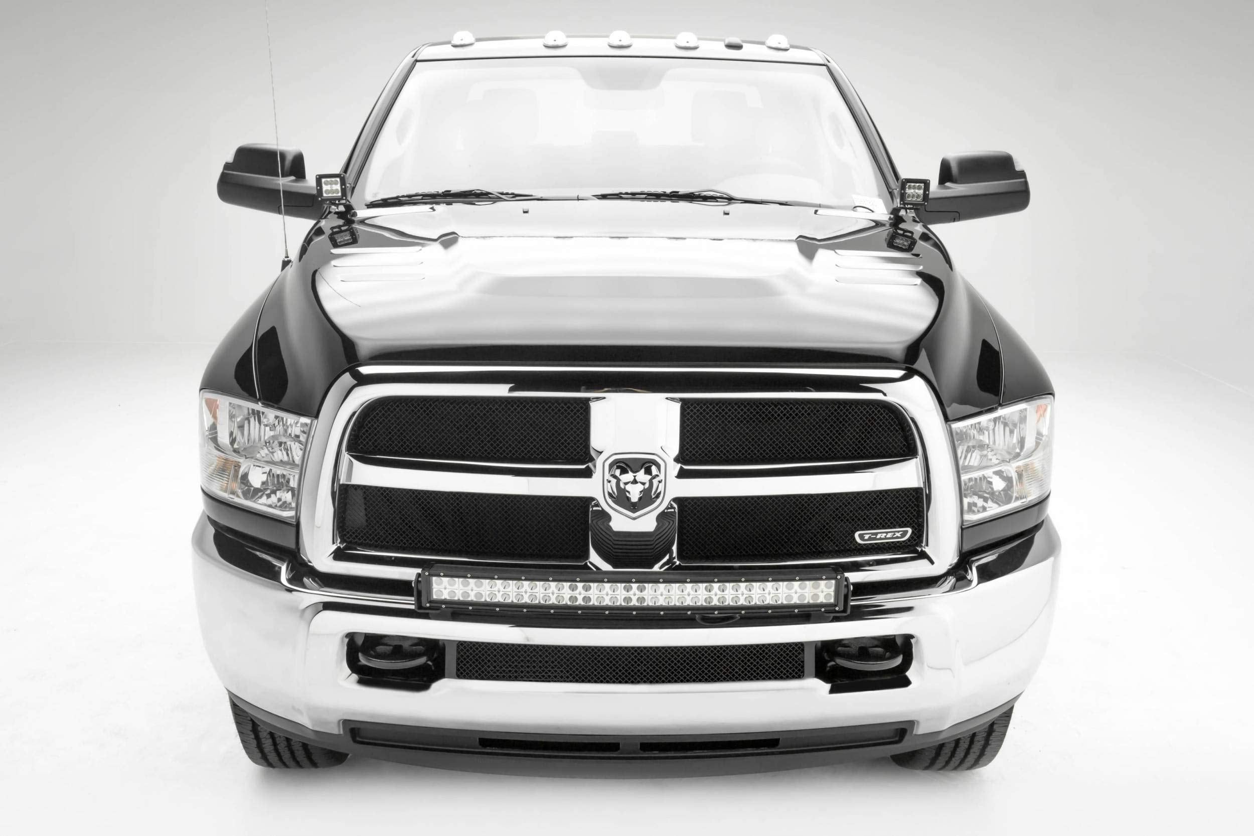 ZROADZ Black Front Bumper LED Bracket 2010-2016 DODGE RAM 2500/3500 Z324522