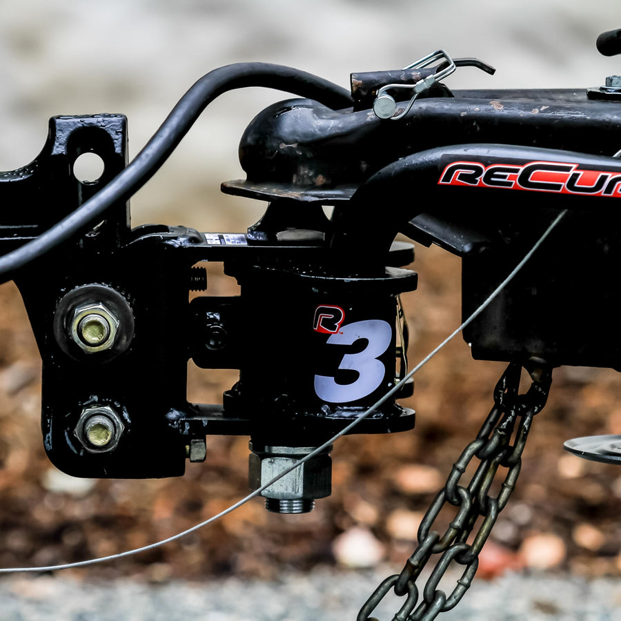 Eaz-Lift Camco ReCurve R3 1,200lb Camper/RV Weight Distribution Hitch |-Features Adjustable Sway Control & Includes 2-5/16" Hitch Ball w/15,000lb Max Rating - 1,400lb Max Tongue Weight Rating (48753)