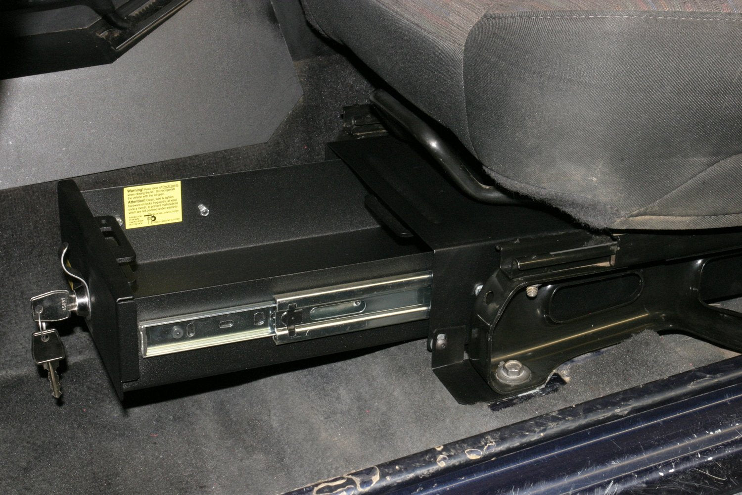 Drawer Tuffy Security Products | Underseat for Jeep Wrangler TJ, LJ No Flip Seat | 1997-2006