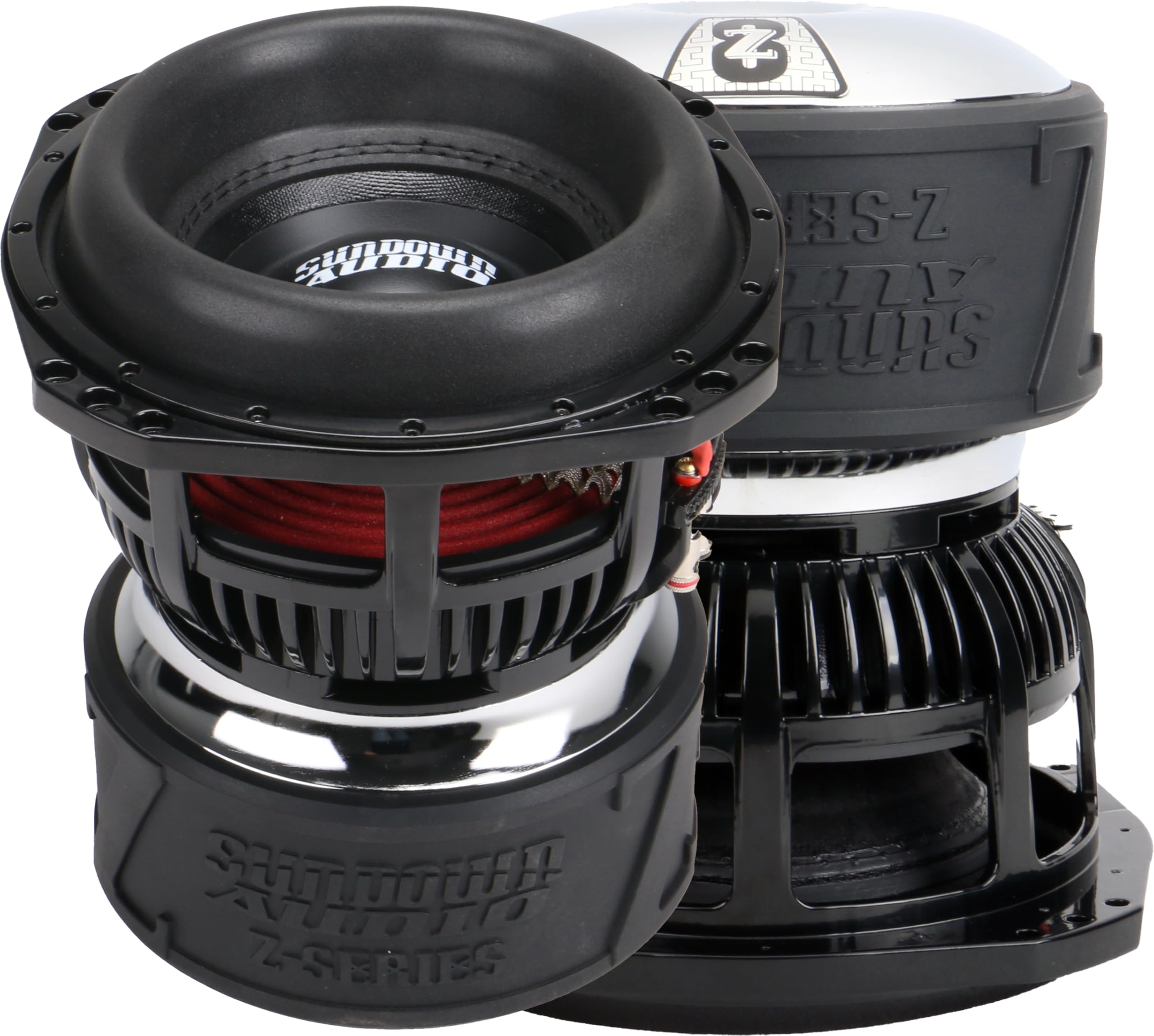 Z8 V.2 Sundown Audio 8" Subwoofer – Dual 2 Ohm, 2000W RMS/4000W Peak, 3" VC, 30mm Xmax, Triple Stack Magnet, Mega-Roll v.2 Surround, Compact Deep Bass SPL Sub