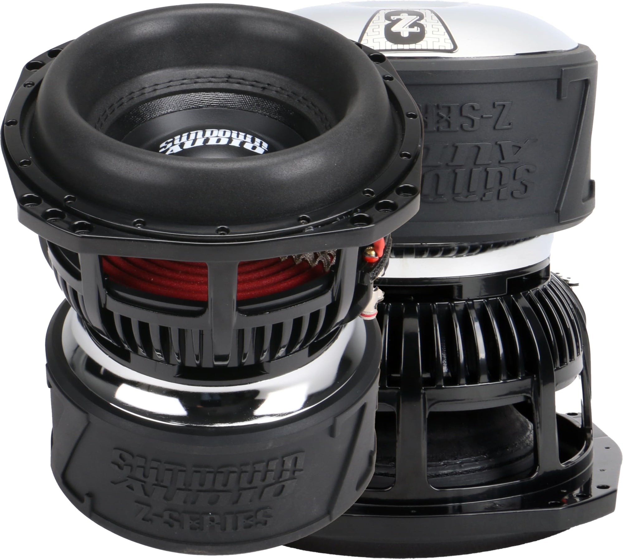 Z8 V.2 Sundown Audio 8" Subwoofer – Dual 2 Ohm, 2000W RMS/4000W Peak, 3" VC, 30mm Xmax, Triple Stack Magnet, Mega-Roll v.2 Surround, Compact Deep Bass SPL Sub