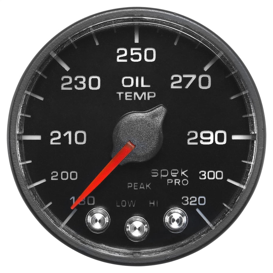 Gauge AUTO METER P522328 Oil Temp (Spek-Pro - Nascar 2-1/16" Oil Temp, 100-300`F, BFB, ECU, Spek)