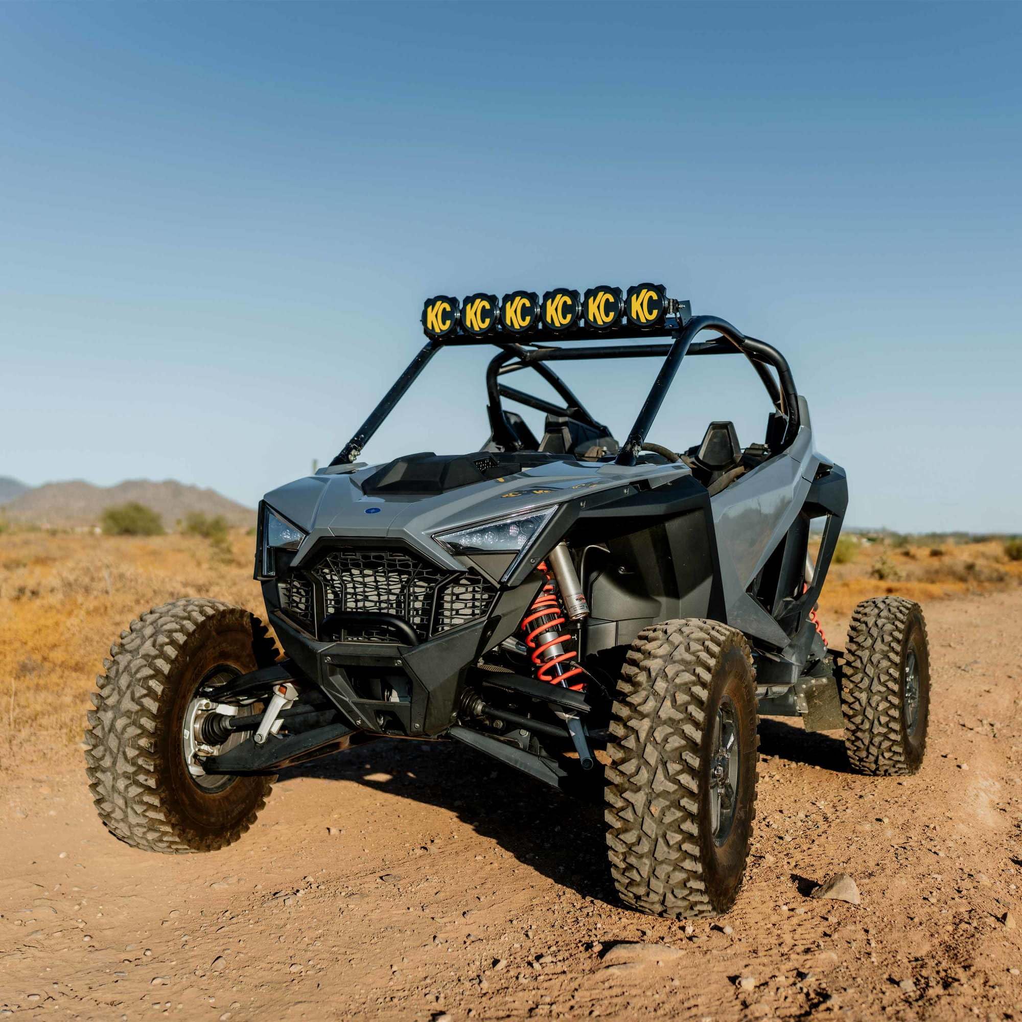 Polaris RZR Pro R KC Hilites Light Bar Kit - 39" Pro6 Gravity® LED Light Bar - 6-Light