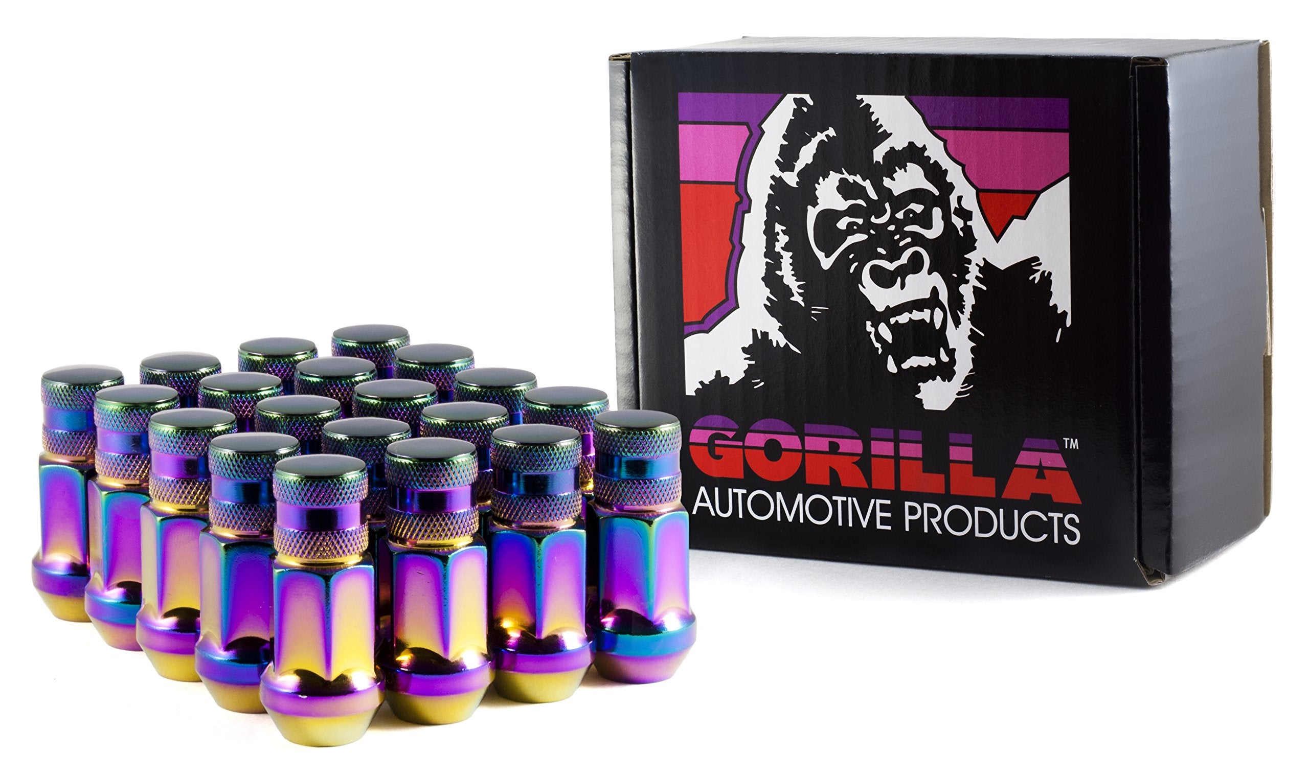 12mm x 1.50 Thread Size Gorilla Automotive 45138PL-20 Forged Steel Prism Closed End Lug Nut, (Pack of 20)