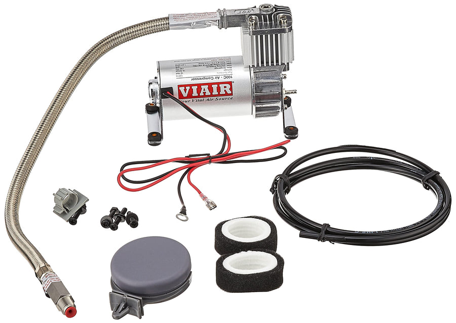 100C Viair Silver Compressor Kit, 130 PSI, 12 volt, 15% Duty Cycle, CE, IP54