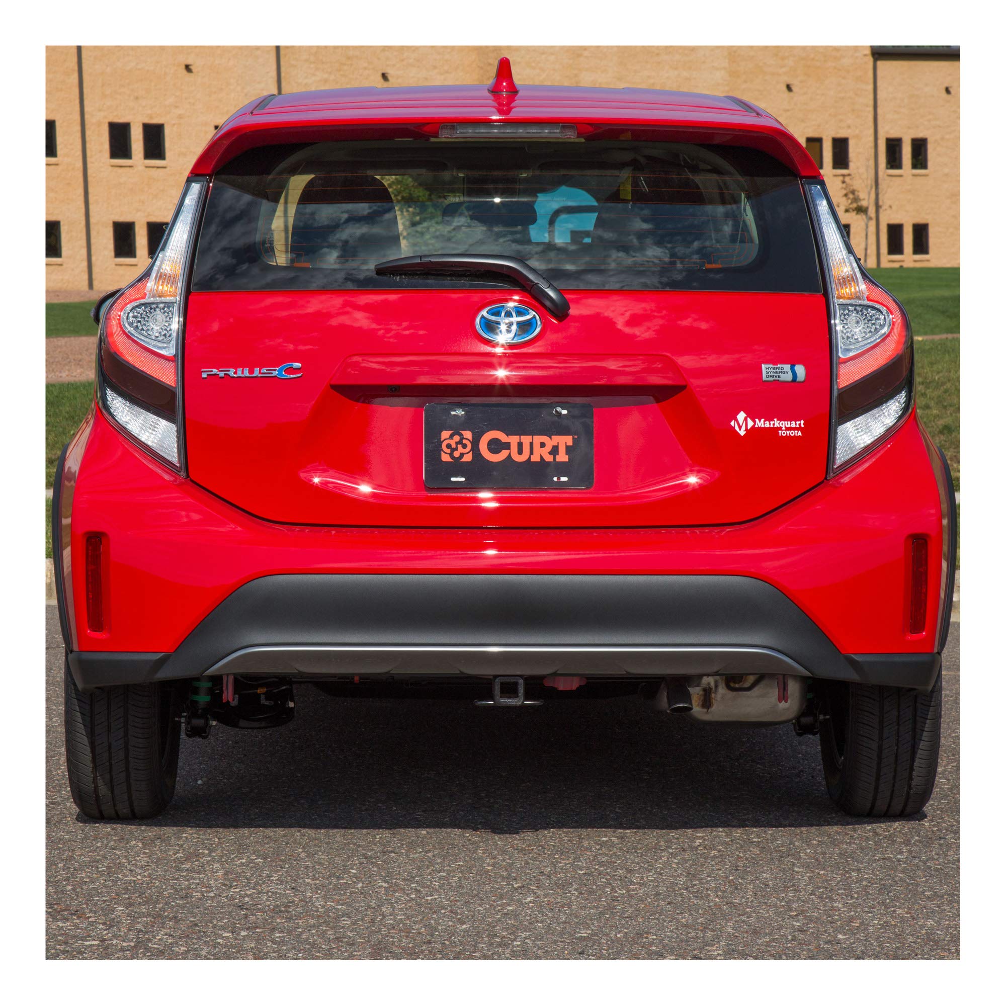 Class 1 CURT Trailer Hitch, 1-1/4-Inch Receiver, Fits Select Toyota Prius C
