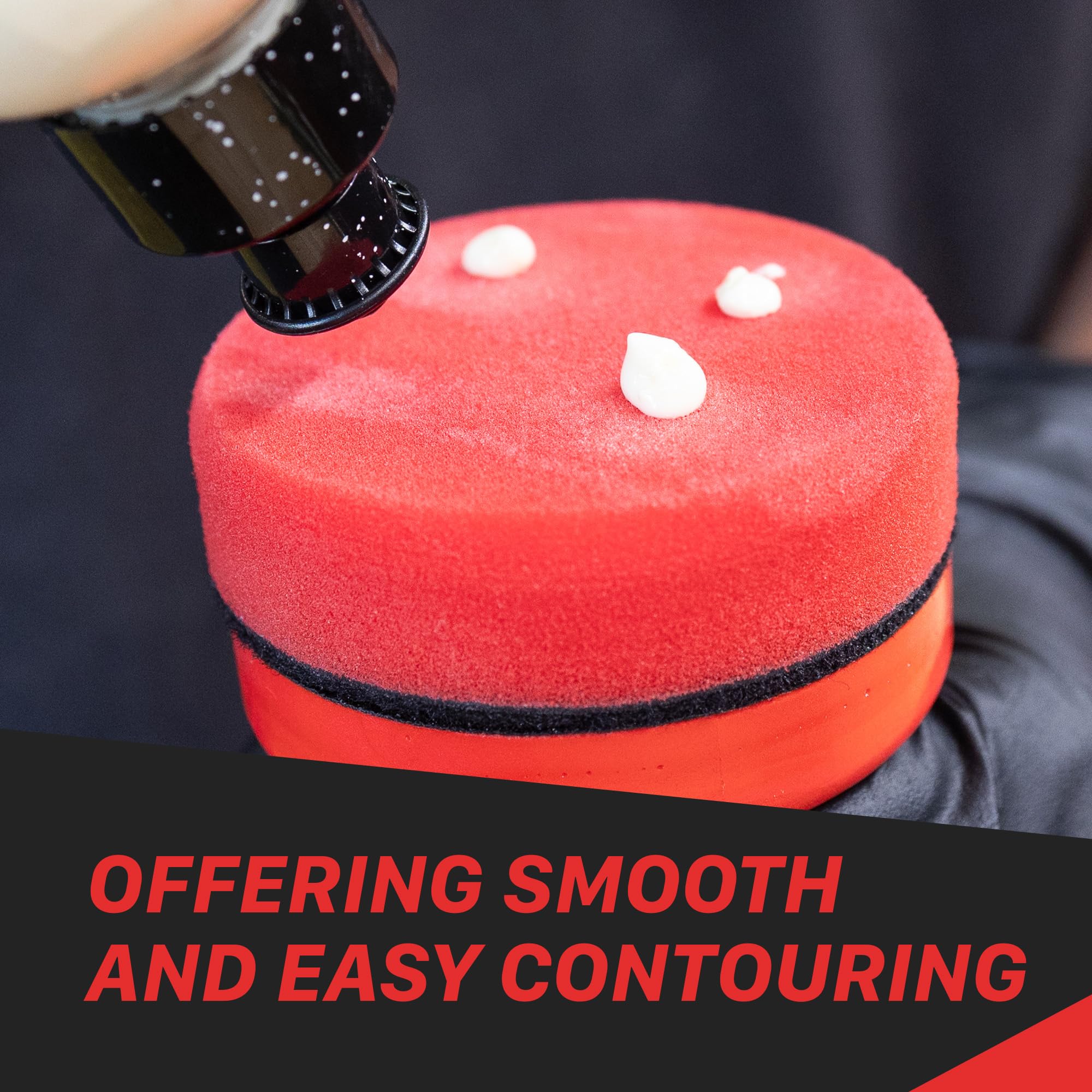 Maxshine Clay Pad Universal Set | Hand Clay Pad and Polishing Block | Applicator | 3-in-1 Detailing, Manual Precision | Surface Prep for Paint & Metal