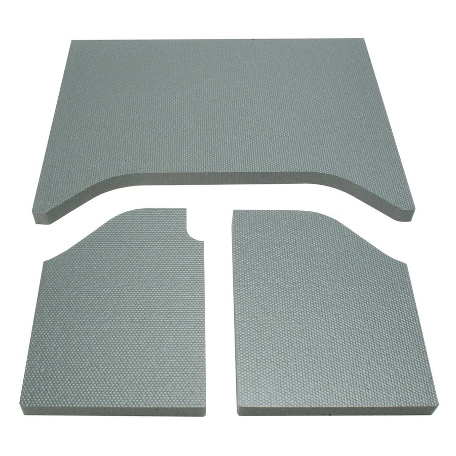 Boom Mat Design Engineering 050134 Grey Sound Deadening Headliner Compatible with 2-Door Jeep Wrangler (2007-2010)