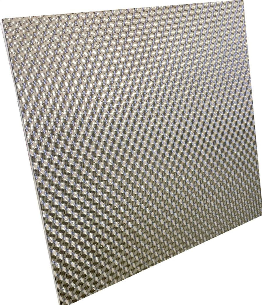 22" x 19" Acoustical Floor & Tunnel Shield Design Engineering Stainless Steel