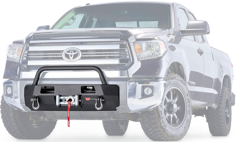Semi-Hidden WARN 103209 Low-Profile Winch Mounting Kit, Fits: Toyota Tundra (2014-Current)