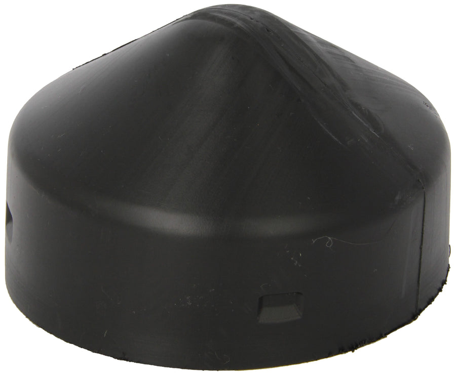 Bollard Post Cap Eagle 1769, Round, 6.5" Diameter, Black