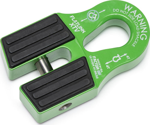 Flatlink XTV Factor 55 Closed System Winch, Designed for UTV/ATV Winches with Steel or Synthetic Ropes up to 6,000 lbs - Green