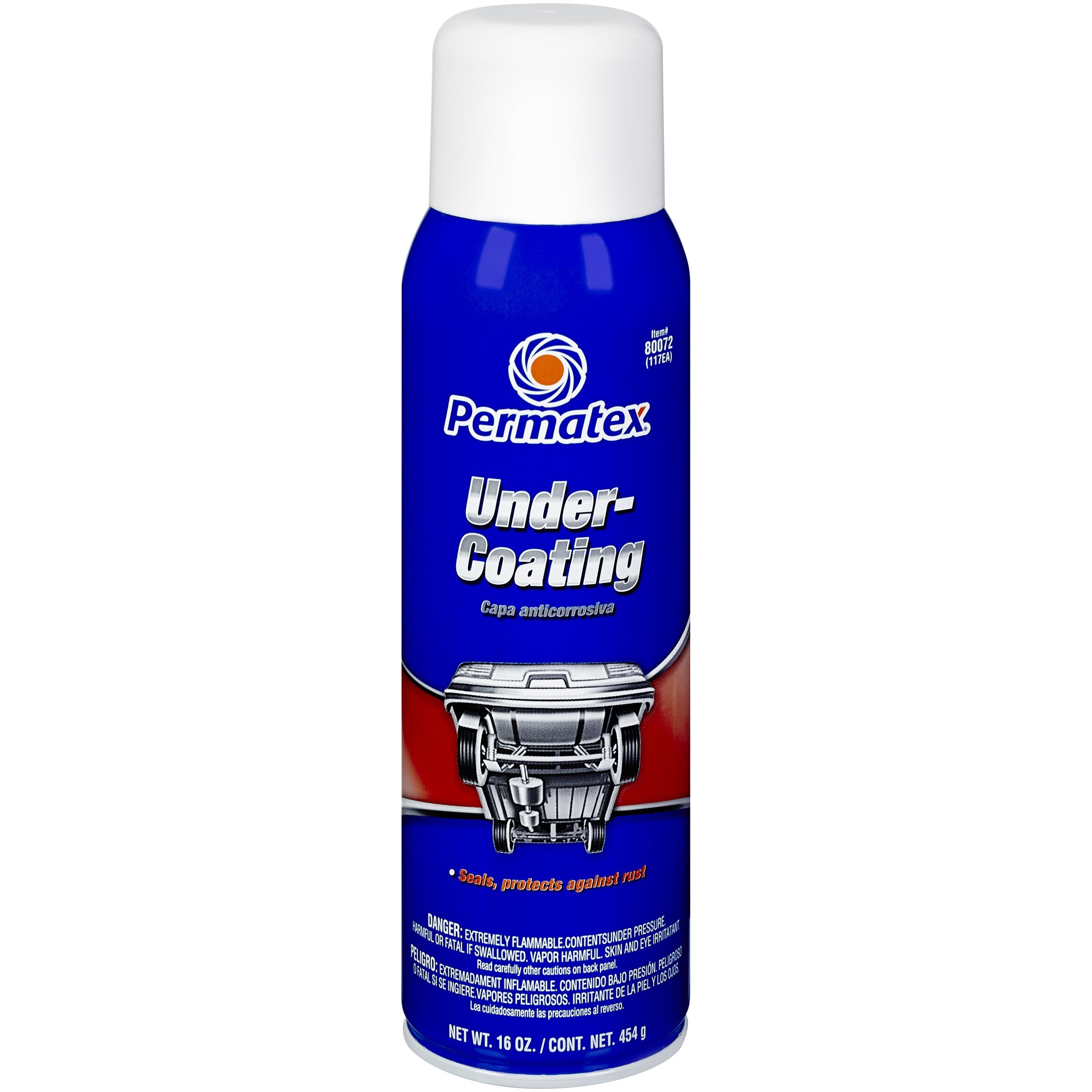 Undercoating Permatex 80072, 16 oz. net Aerosol Can