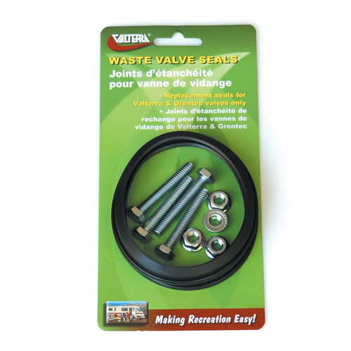 3" Valterra T1003-7VP Replacement Seal with Hardware, (Set of 2), Black