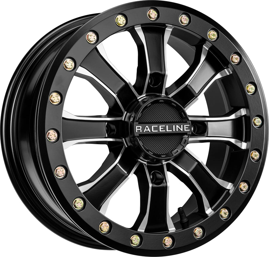 Mamba Race Raceline Black Wheel with Polished (1 x 1. inches /1 x 4 mm, 1 mm Offset)