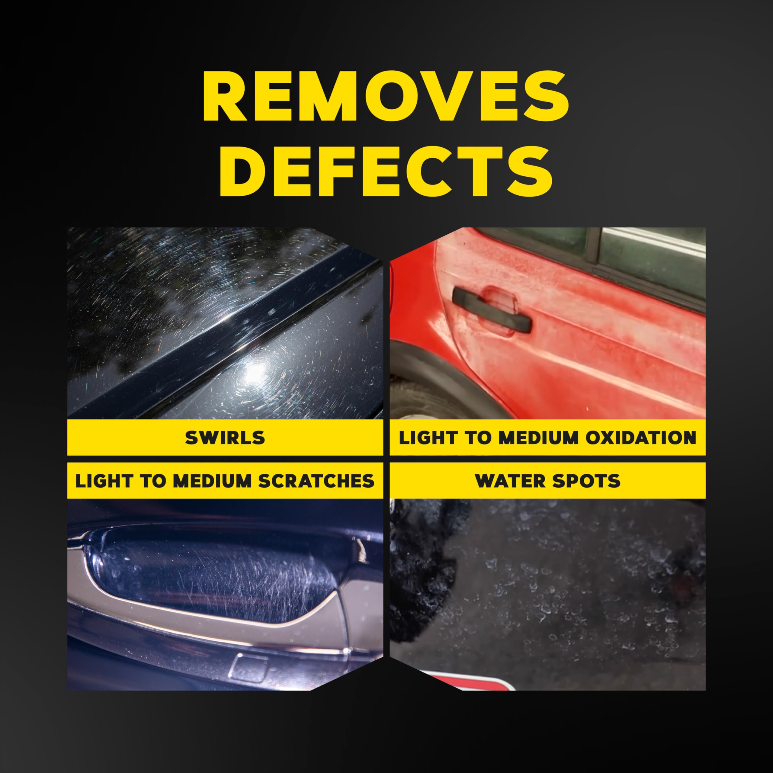 Meguiar's So1o Professional All-in-One M300 - SiO2-Based Formula Removes Paint Defects and Delivers Durable, Water-Beading Protection, Get Compounding, Polishing, and Protecting in One Step - 32oz