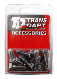 DIFF COVER BOLT SET TRANS-DAPT PERFORMANCE FOR GM 10 BOLT & DANA 44 CHROME COVER (9227)