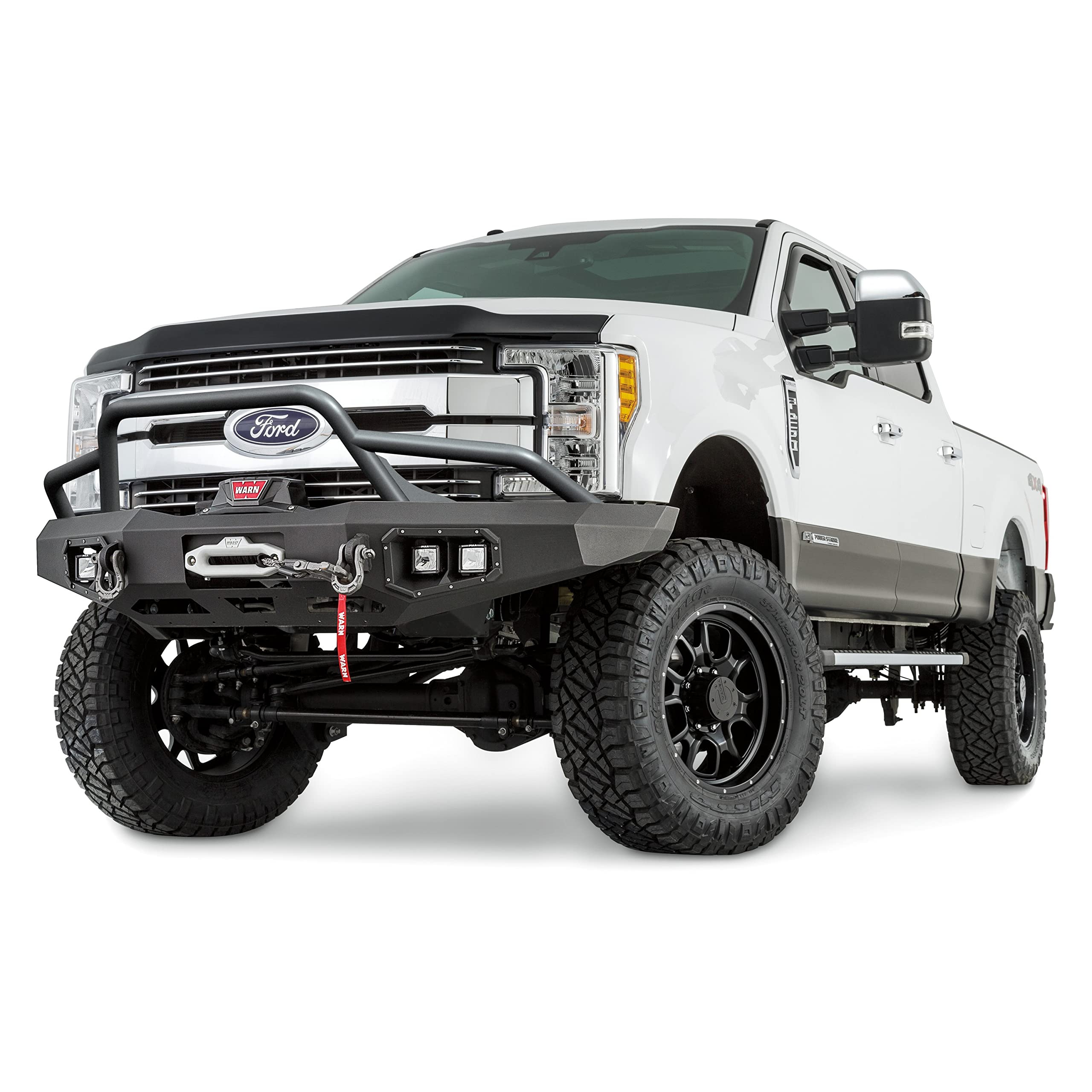 Ascent Baja WARN 100472 Grille Guard Tube Bar, Fits: Ford F150 (2015-2017), Ford Super Duty F250, F350, F450 (2017-2018)