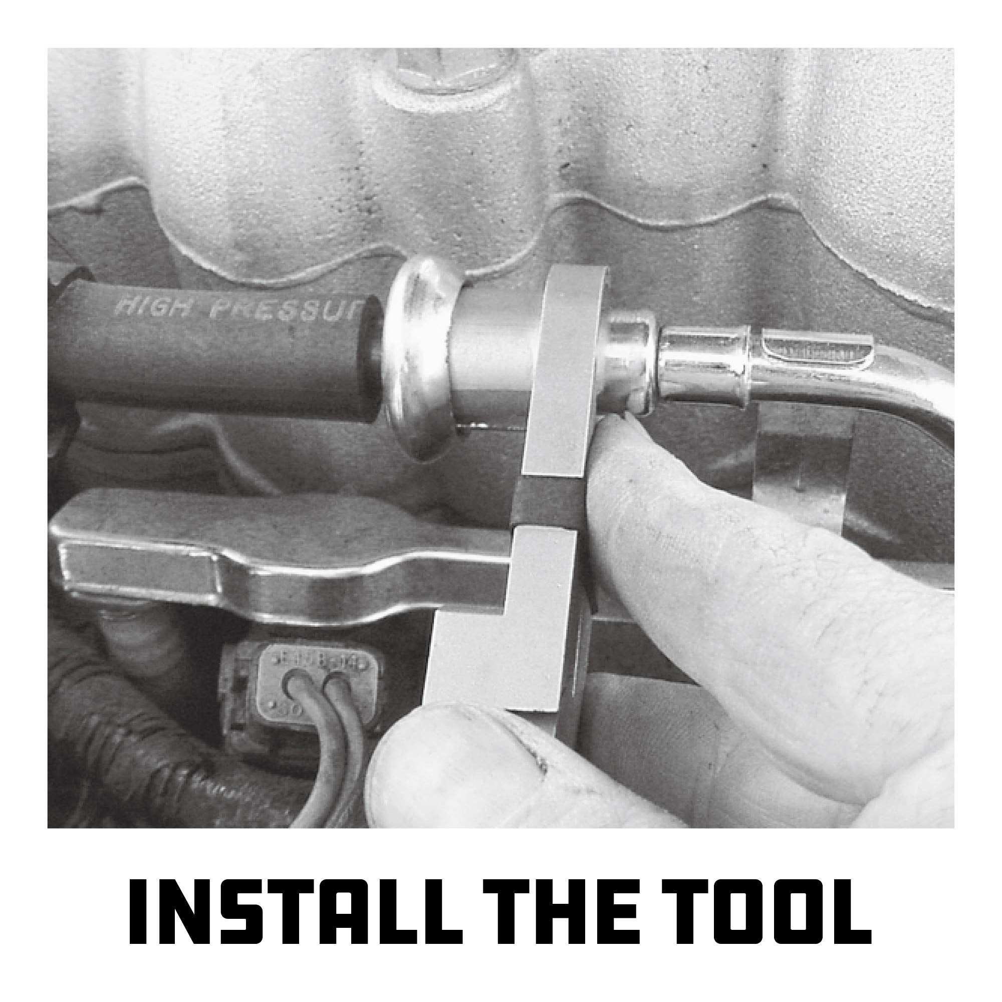 Master Powerbuilt Disconnect Tool Set, 6 Piece Kit, Couplings, Fuel Lines, Filters, AC, Air Conditioning Tools, Storage Case - 648399