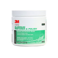 3M Aluminum Marine Restorer and Polish, 09020, 18 oz, for Marine Detailing, Remove Heavy Oxidation and Chalking, 1 Tube