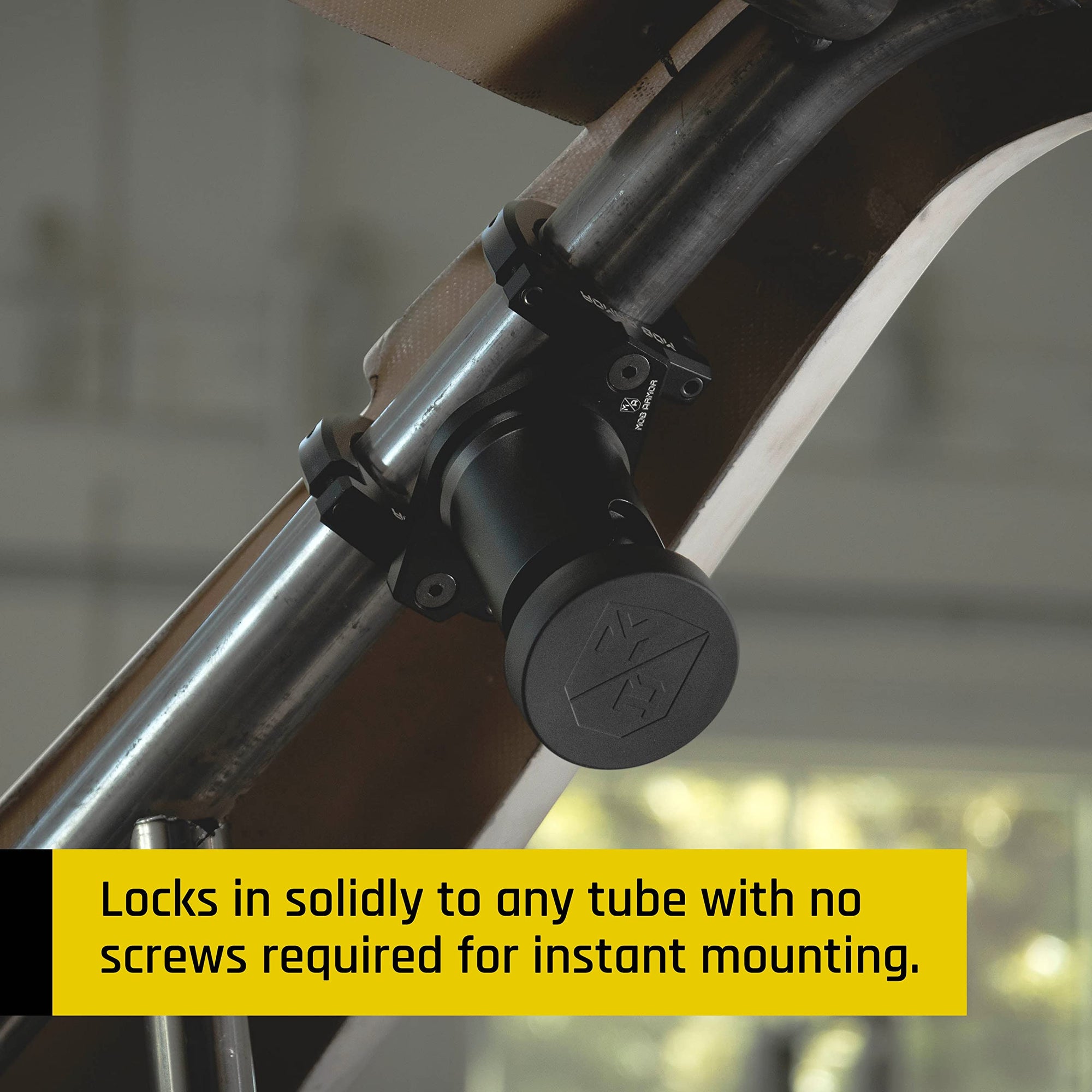 TabNetic Maxx Tube Mount Mob Armor Compatible with iPad, Android, Microsoft Surface Tablets
