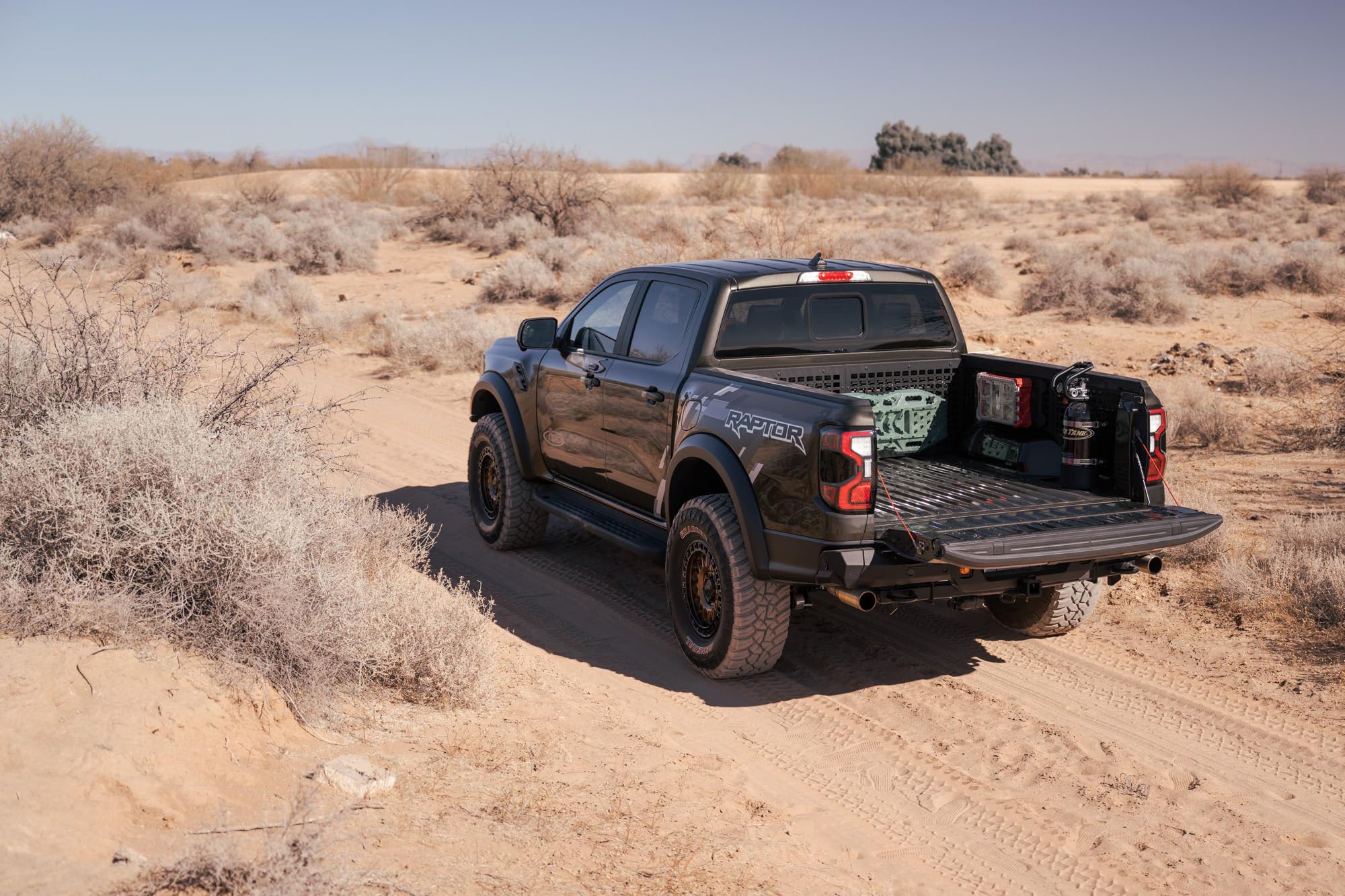 Offroad Bed Cab Molle Panels for 2024-2025 Ford Ranger Raptor ADD | Molle Design for Mounting Tools, Recovery Gear, & Off-Road Supplies | Rigid Fitment | Powder Coated Finish | Steel | Made in the USA