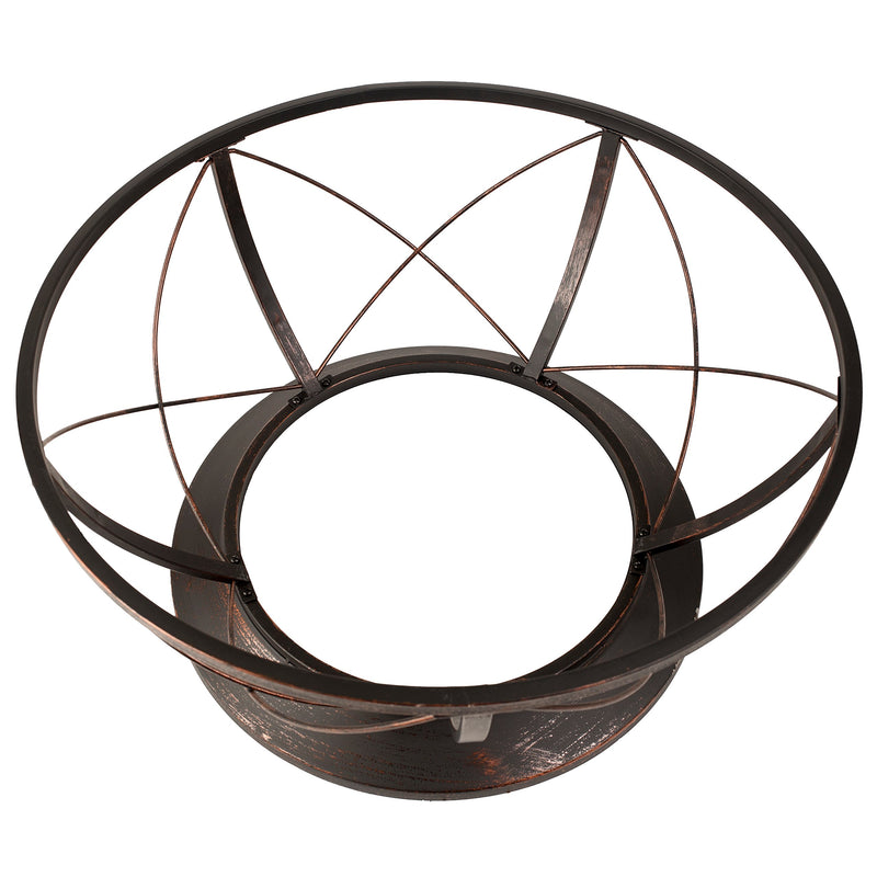 Palmetto OFW717RC Pleasant Hearth Fire Pit with Cooking Grid