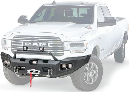 Baja Grille Guard WARN 104825 Tube for Ascent Front Bumpers, Fits: Ford F150, Dodge Ram 1500/2500/3500 (New and Old Style), Chevy Silverado 1500/2500/3500, GMC Sierra 2500/3500