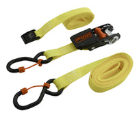 31404 Erickson Soft Grip Mini Ratchet and Lash Strap , 2 Pack