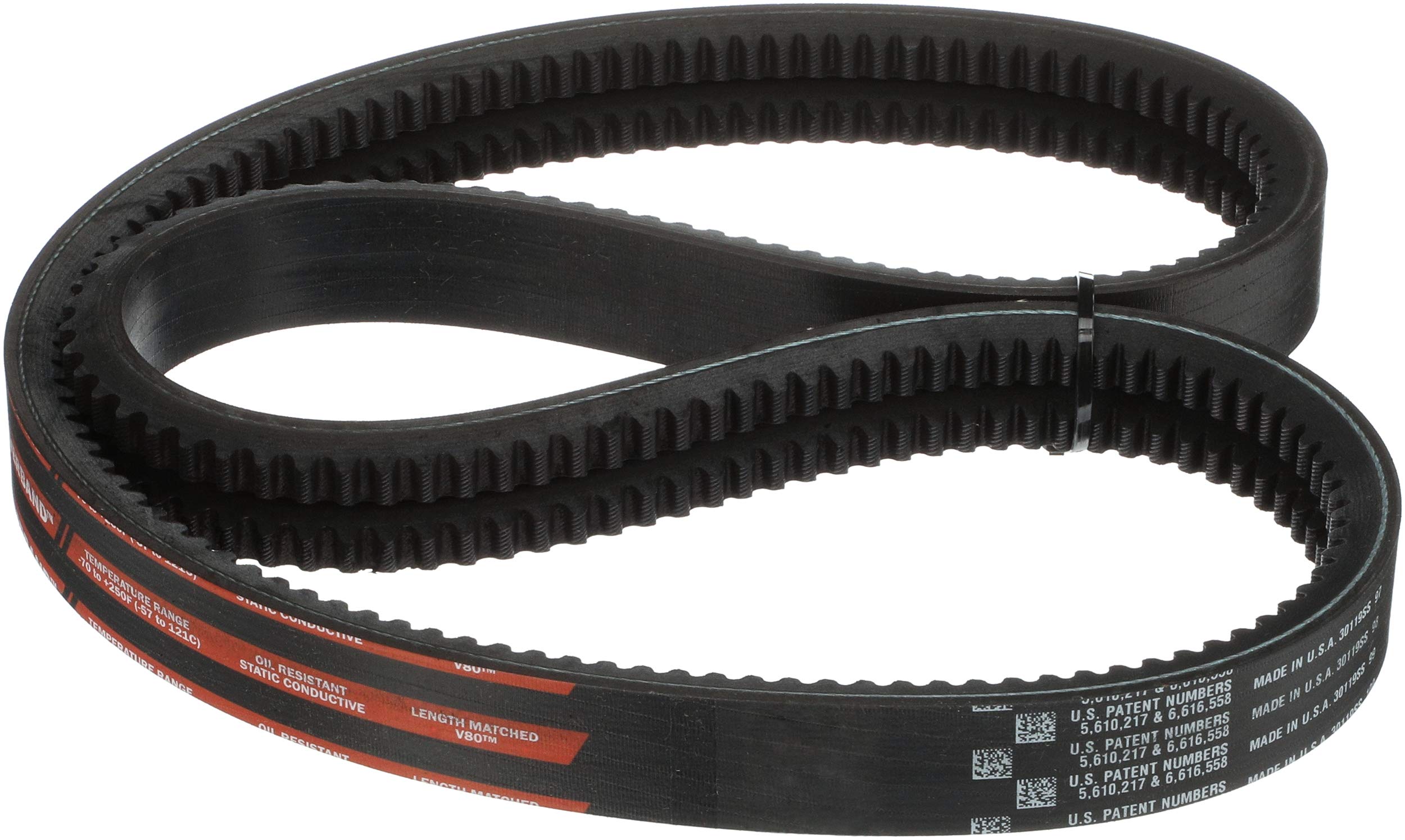 Gates Super HC Molded Notch 2/5VX1075 PowerBand Belt