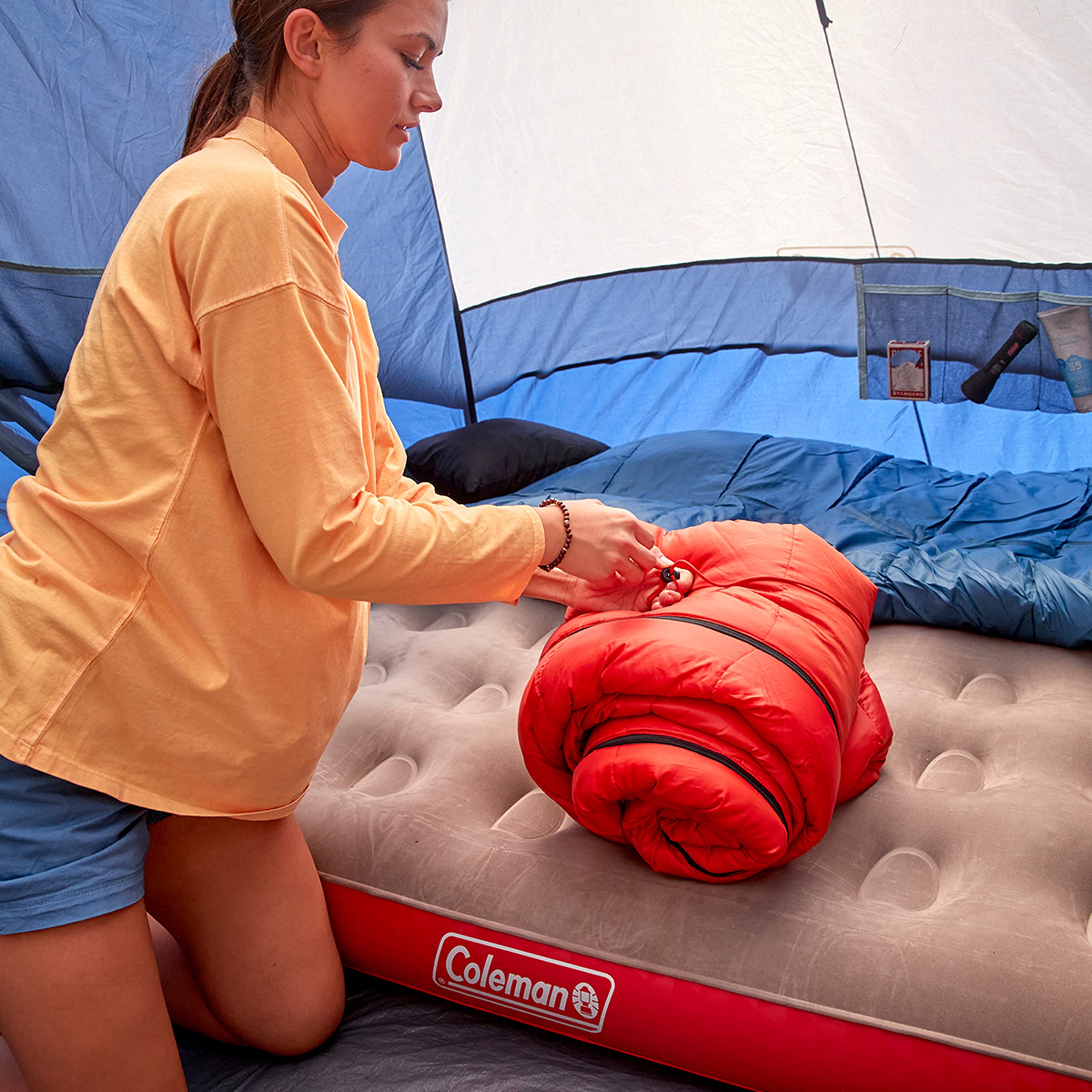 Tidelands Coleman Sleeping Bag—40° Mummy Sleeping Bag for Adults