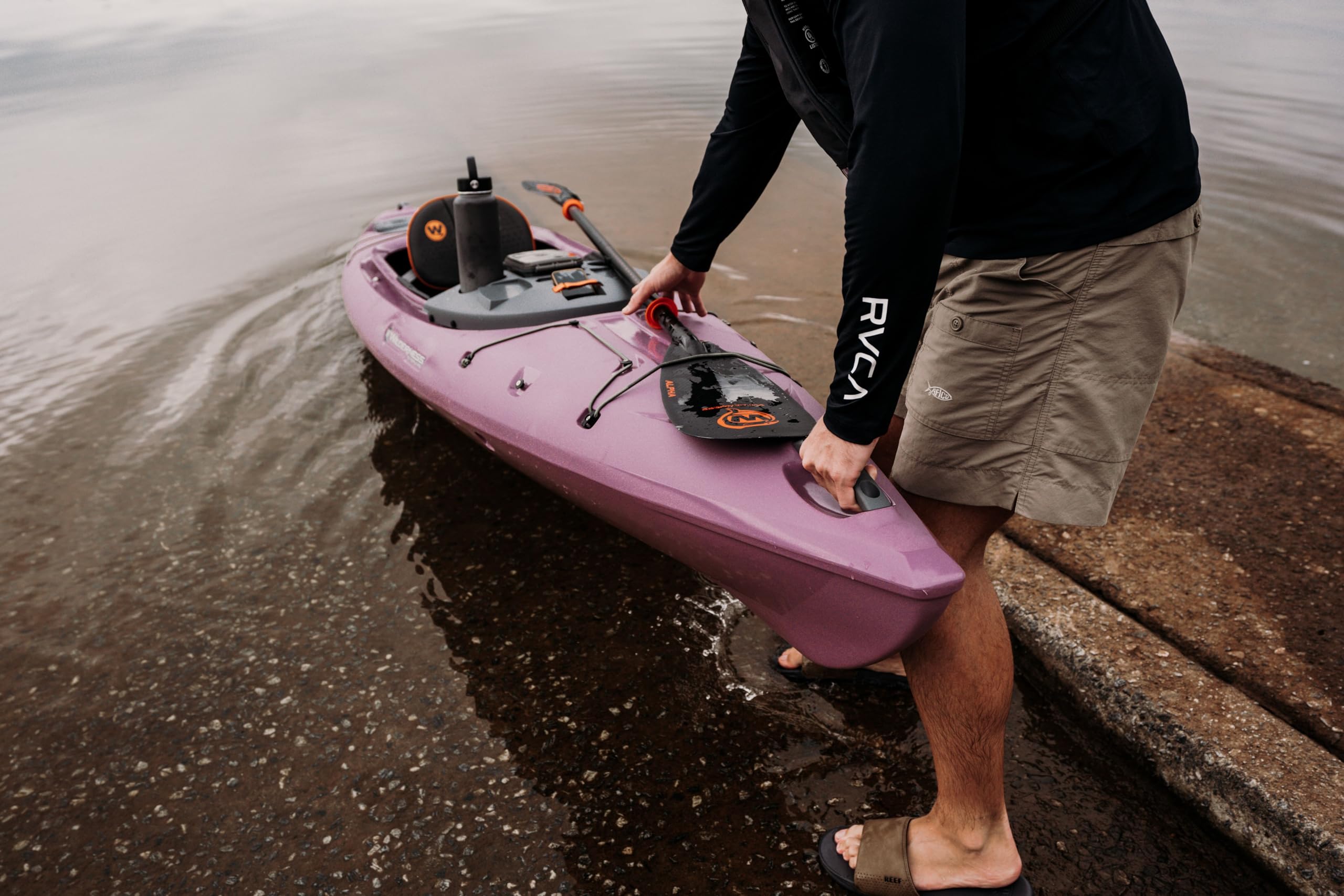 Pungo 120 Wilderness Systems Recreational Kayak - Sit Inside - Phase 3 Air Pro Comfort Seating - 12.2 ft - Purple Dawn