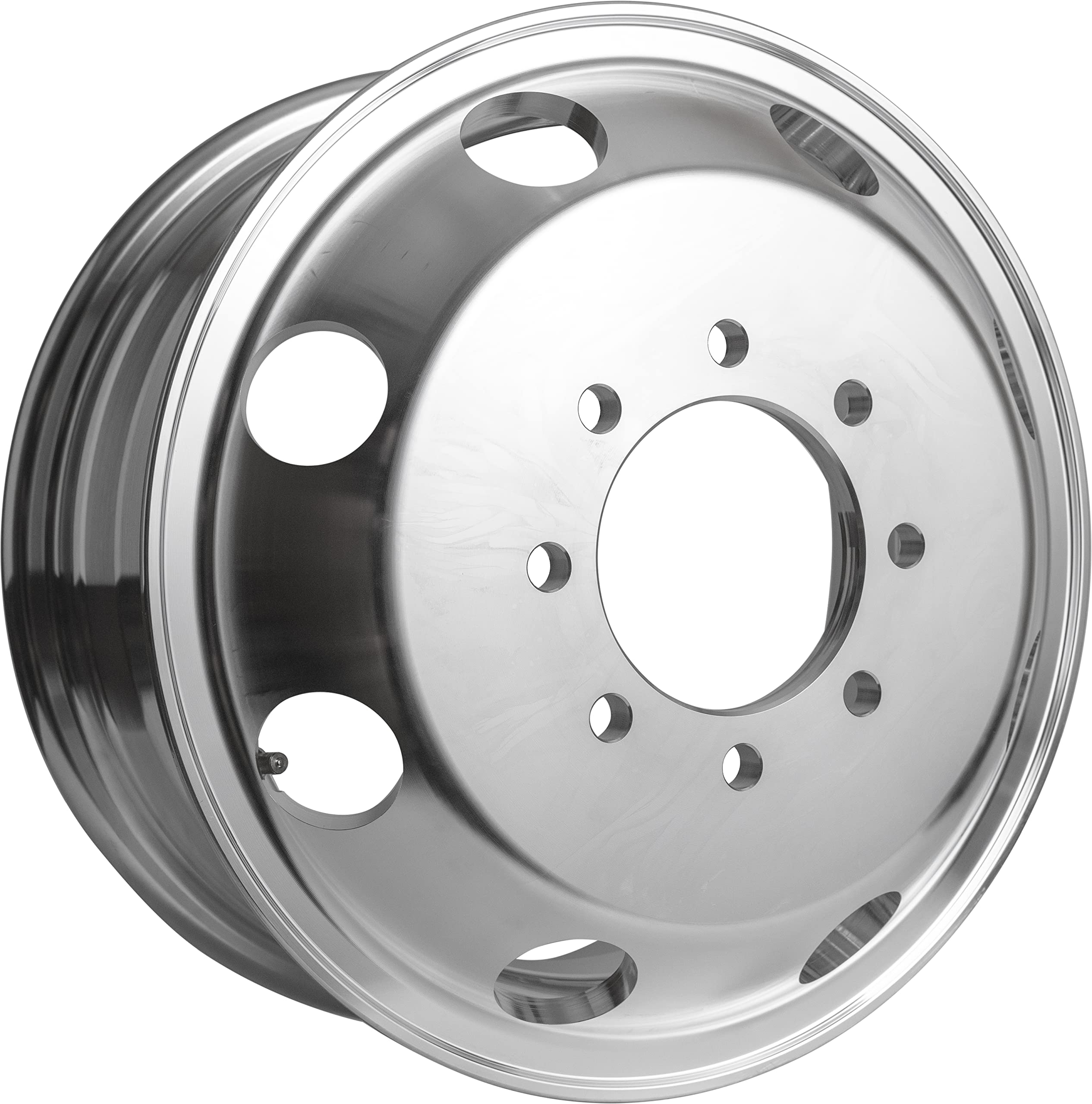 16x6 Viking Series Aluminum Dual Trailer Wheel with Polished Interior 8X6.8 4.77 CenterBore Updated Sku