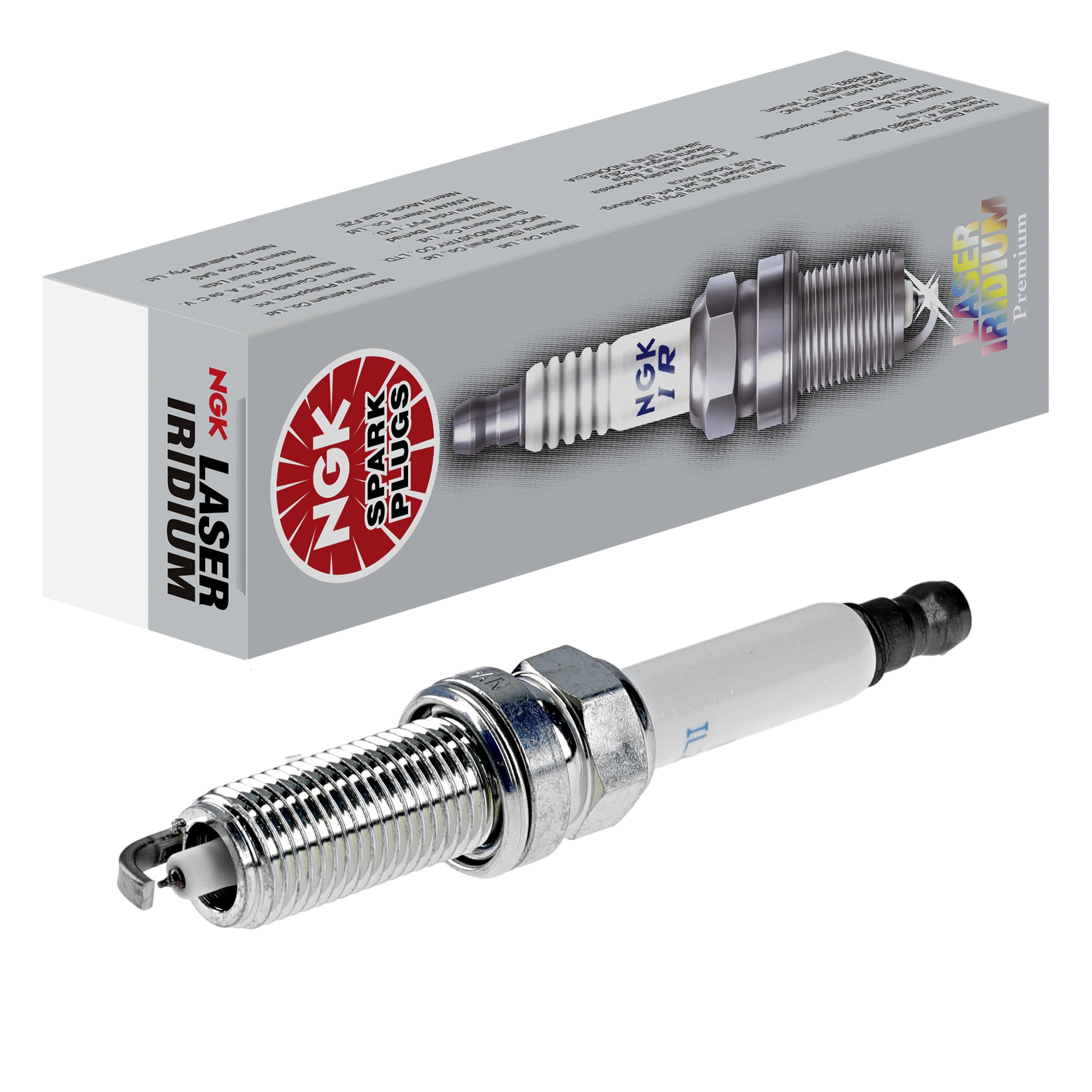ILZKAR7A10 NGK (6043) Laser Iridium Spark Plug, Pack of 1, One Size