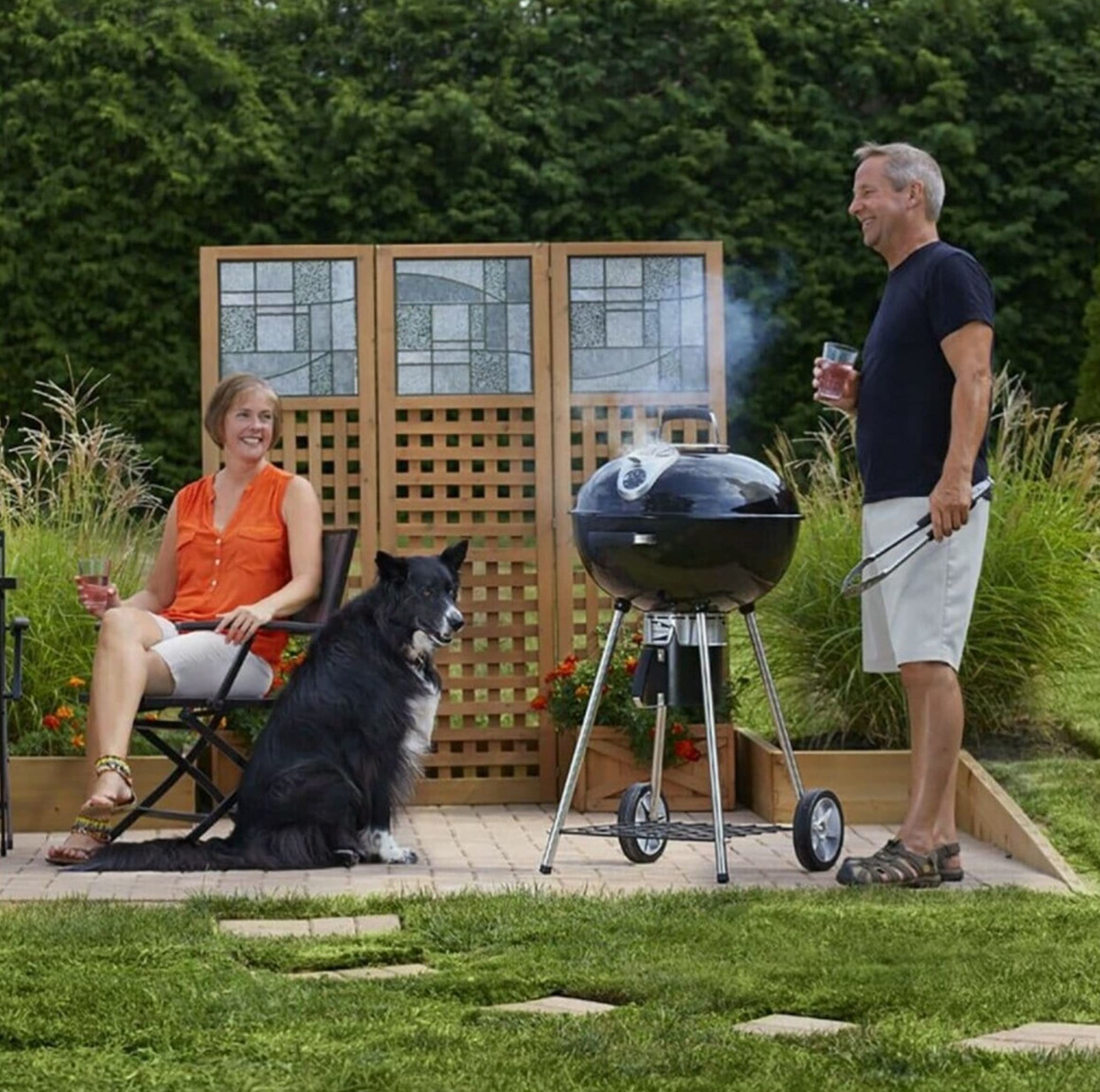 22" Napoleon (56cm) Charcoal Kettle Barbecue Grill