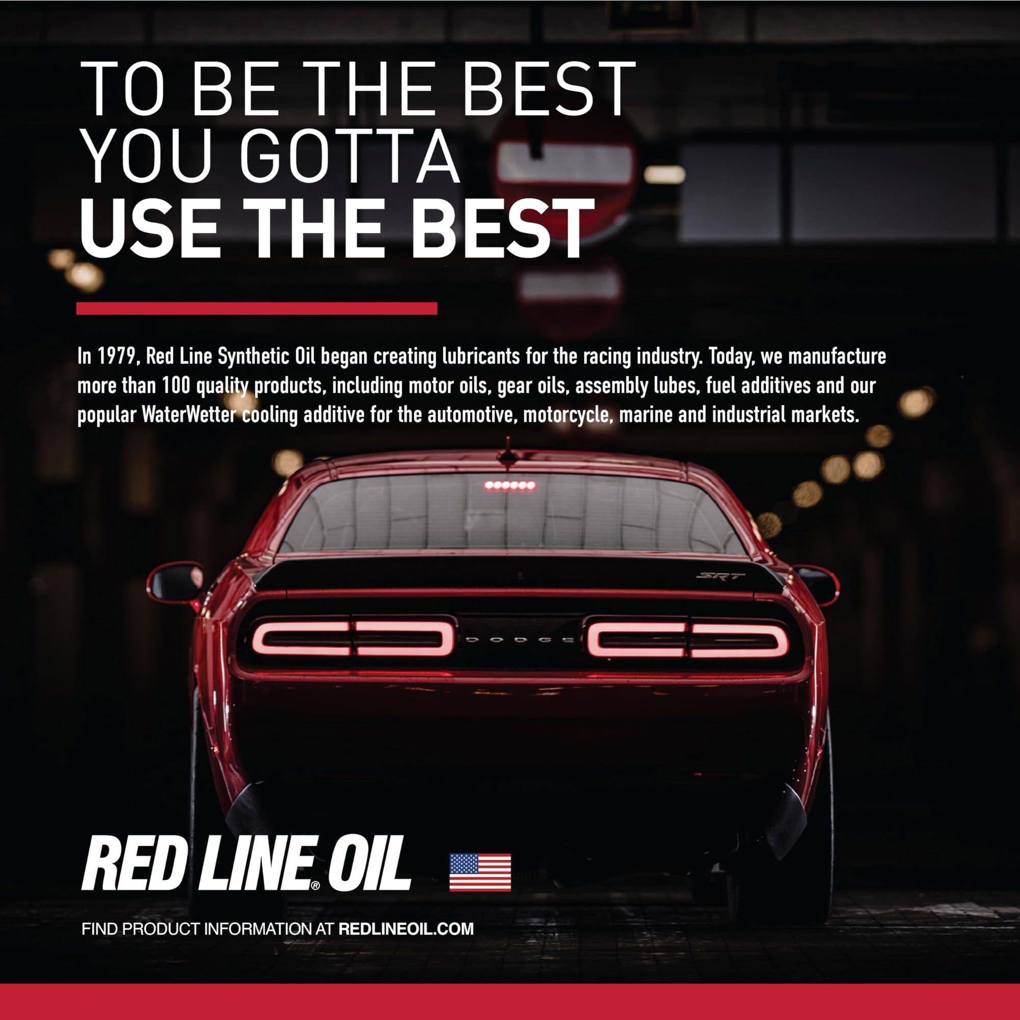 10W30 Red Line Synthetic Motorcycle Motor Oil - 1 Quart