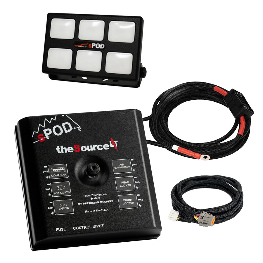 Mini6 w/ SourceLT for Universal w/ 84 Inch Battery Cables sPods