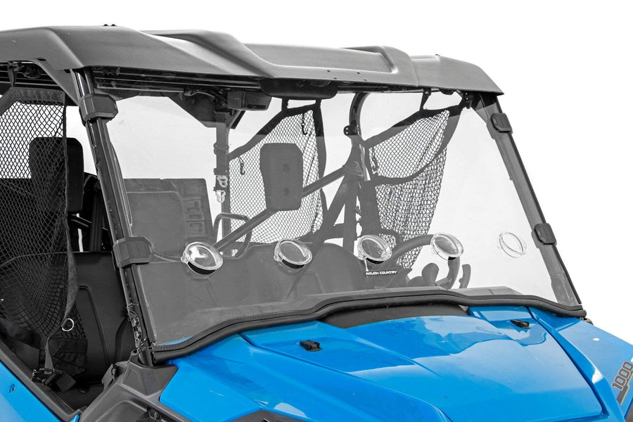 Vented Rough Country Front Windshield for Honda Pioneer 1000-98262020