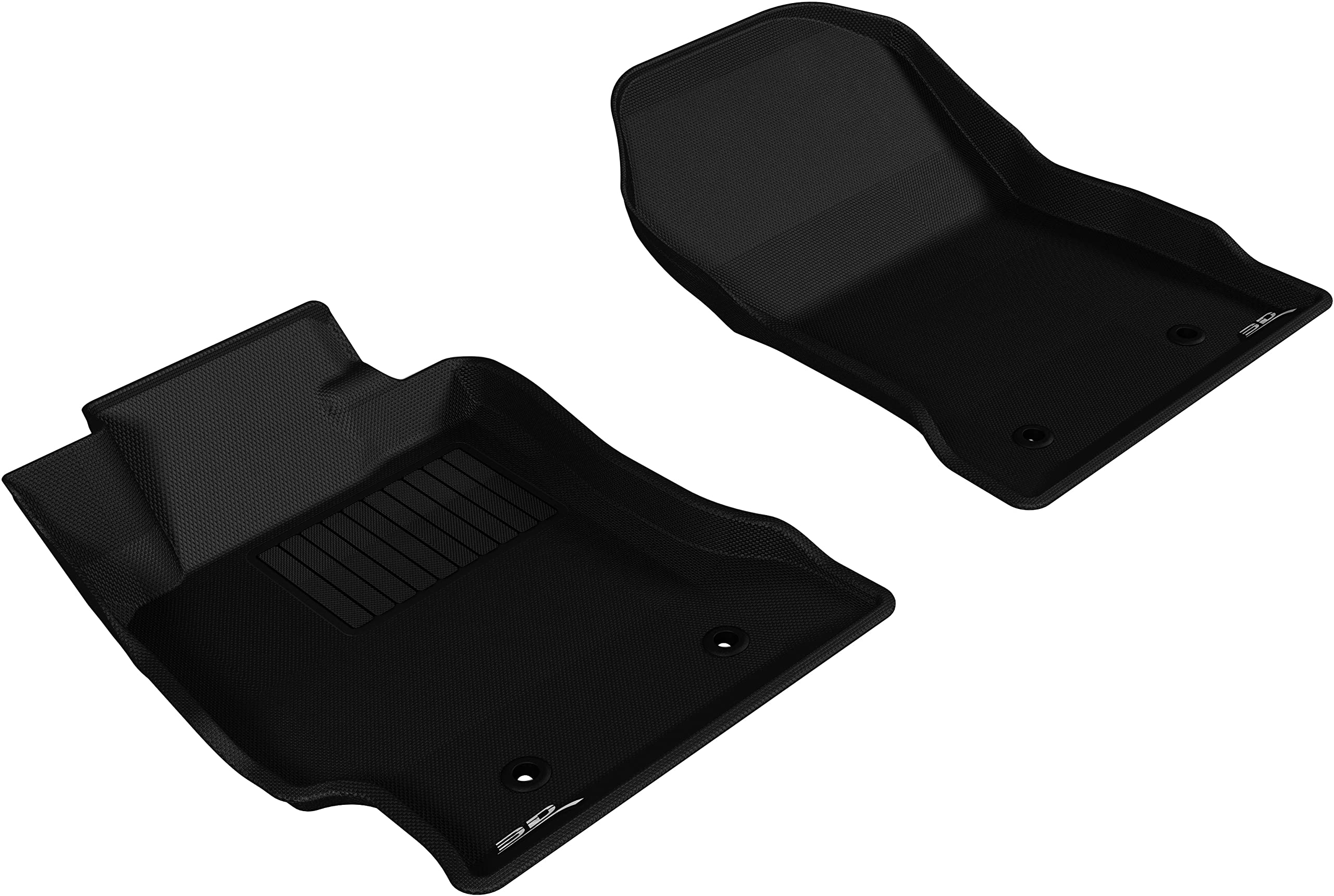 3D MAXpider Kagu Custom Fit Floor Mat (Black) Compatible with Toyota 86 2017-2020 / Subaru BRZ 2013-2020 / Scion FR-S 2013-2016 – R1