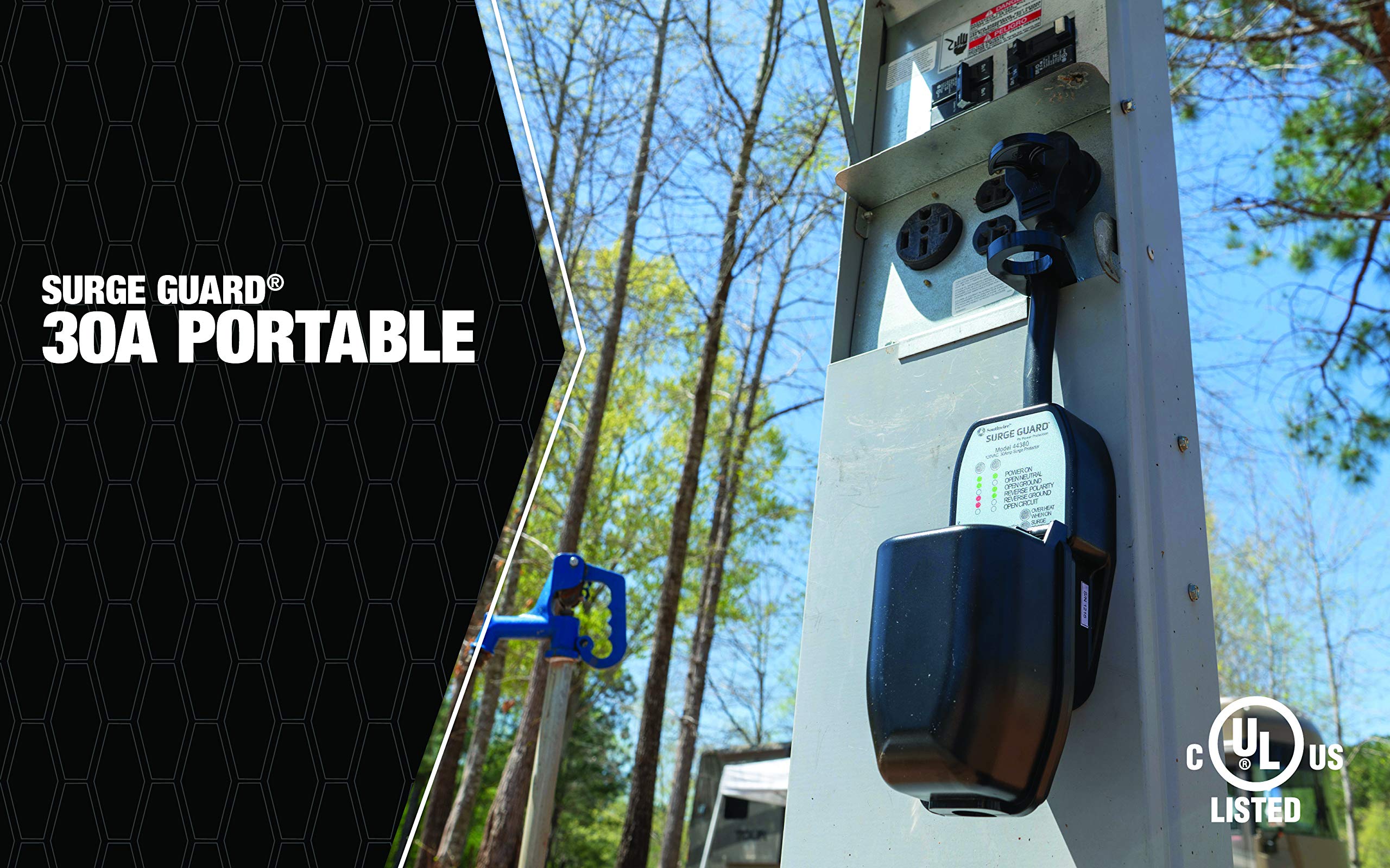 Portable Surge Guard 30A w/Cover