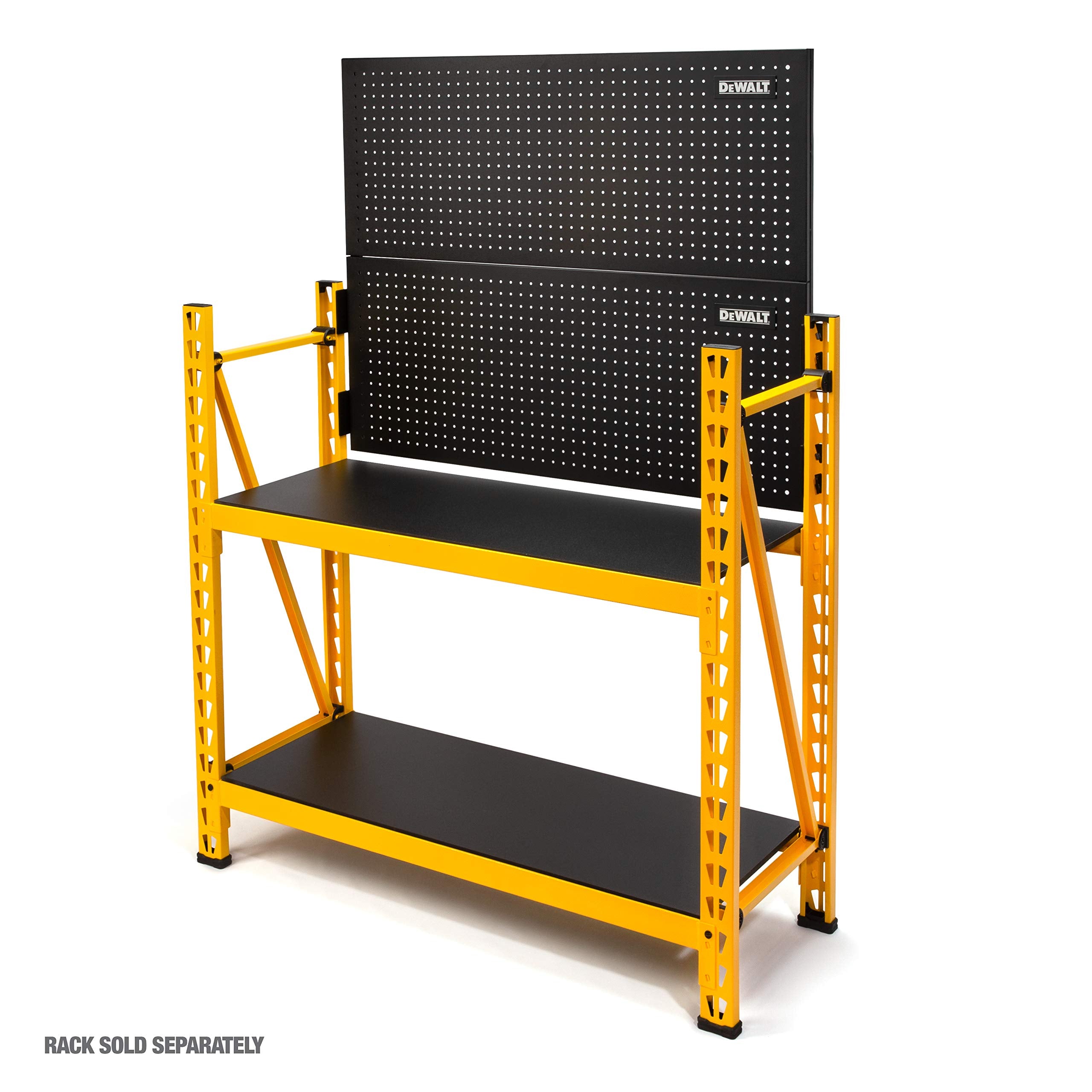 Pegboard Dewalt Storage Accessory Kit, 48-in x 18-in, Locking Pins Included (shelves NOT included)