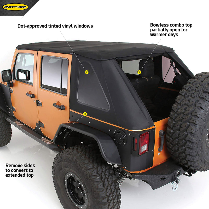 BOWLESS SmittyBilt COMBO TOP KIT - SB9087135K
