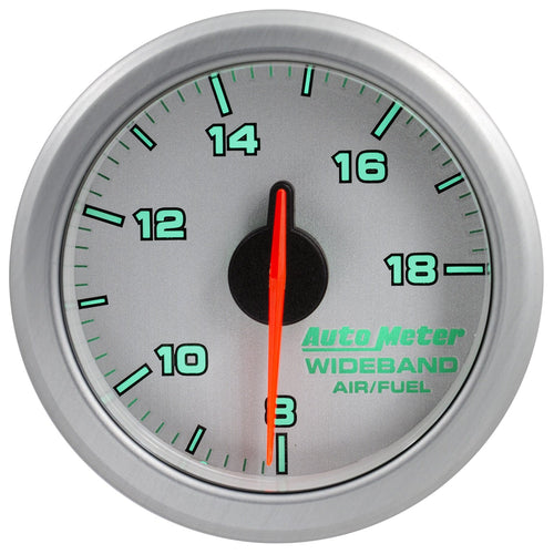 AutoMeter 9178-UL Auto Meter 2-1/16" Wideband A/F, Airdrive, Silver